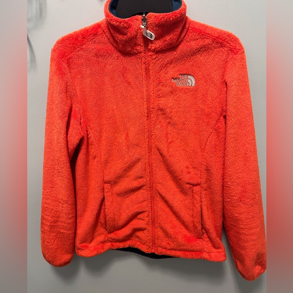 The North Face zip up fleece coat